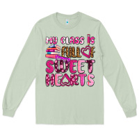 Matcha my class is full of sweet hearts olivia Long Sleeve Tee - OliviaCreatesArt