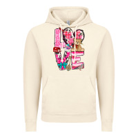 Vintage Artic Love Valentine's Day Vintage Hoodie - HowdyJamesFarm