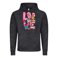Vintage Black Love Valentine's Day Vintage Hoodie - HowdyJamesFarm