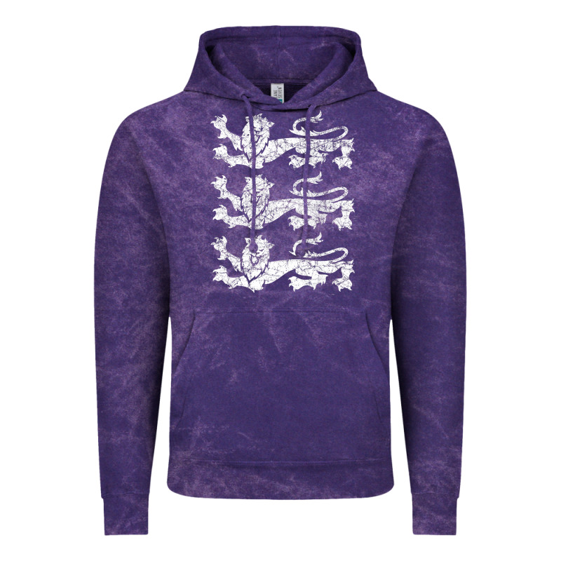 Retro Three England Lions Vintage Souvenir Vintage Hoodie by trangStudio | Teevron