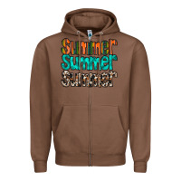 Chestnut summer western Zipper Hoodie - RacoonDesign