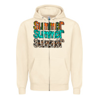 Sandshell summer western Zipper Hoodie - RacoonDesign