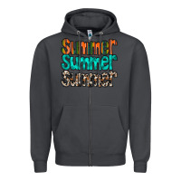 Smoke summer western Zipper Hoodie - RacoonDesign