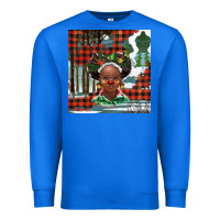 True Royal Christmas African girl Premium Sweatshirt - BarkalooDesign
