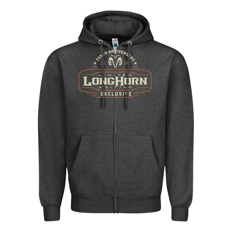 Ram Trucks Limited Longhorn Edition 10th Anniversary Zipper Hoodie by trangStudio | Teevron
