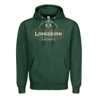 Sports Green Ram Trucks Limited Longhorn Edition 10th Anniversary Zipper Hoodie - trangStudio
