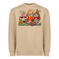 Mushroom Hallothanksmas Gnome Coffee Cups Heavyweight Sweatshirt - CowhideDigitalArt