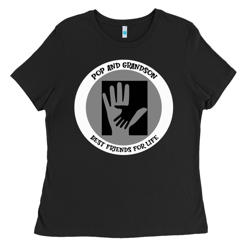 Pop Pop And Grandson Best Friends For Life Ladies Tee by Bettercallsaul | Teevron