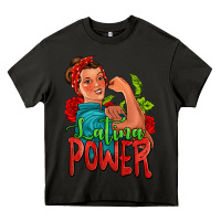 Asphalt latina power strong woman Heavy Core Tee - Jasminsmagicworld