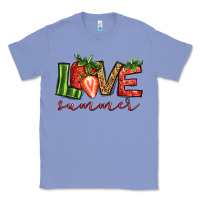 Colony Blue love summer strawberry Classic Tee - Jasminsmagicworld