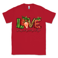 Red love summer strawberry Classic Tee - Jasminsmagicworld