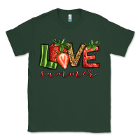 Sports Green love summer strawberry Classic Tee - Jasminsmagicworld