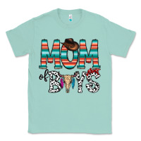 Seafoam mom of boys Classic Tee - CowhideDigitalArt