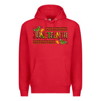 Red colorful juneteenth celebration art Premium Hoodie - LillyAllenDesigns