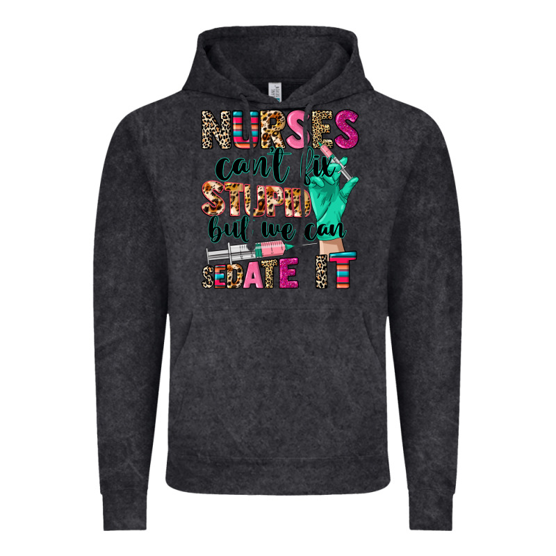 Cowgirl Nurses Can't Fix Stupid Vintage Hoodie by CowGirlArtShop | Teevron
