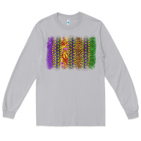 Moon Dust mardi gras brushstroke Long Sleeve Tee - OliviaCreatesArt