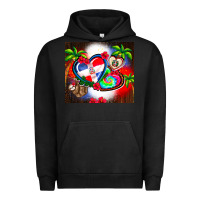 Pigment Black dominican republic  leopard Urban Hoodie - AdoDesignShop