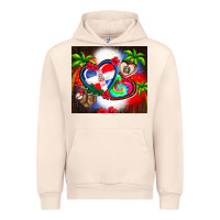 Sandshell dominican republic  leopard Urban Hoodie - AdoDesignShop