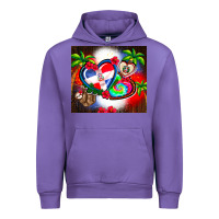 Tulip dominican republic  leopard Urban Hoodie - AdoDesignShop