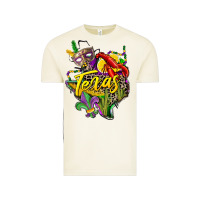 Vintage Arctic texas map mardi gras Vintage Tee - CowGirlArtShop