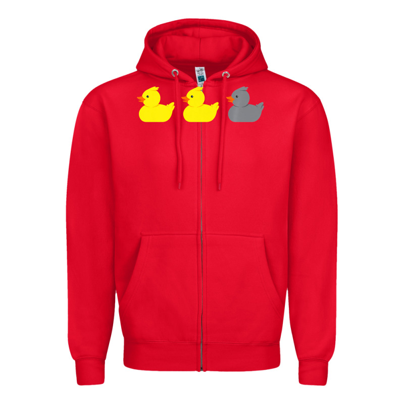 Duck Duck Grey Duck Funny Minnesota Premium Zipper Hoodie by trangStudio | Teevron