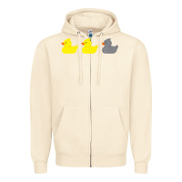 Sandshell Duck Duck Grey Duck Funny Minnesota Premium Zipper Hoodie - trangStudio