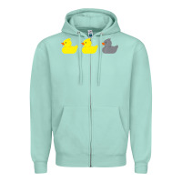 Seafoam Duck Duck Grey Duck Funny Minnesota Premium Zipper Hoodie - trangStudio