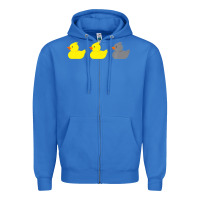 True Royal Duck Duck Grey Duck Funny Minnesota Premium Zipper Hoodie - trangStudio