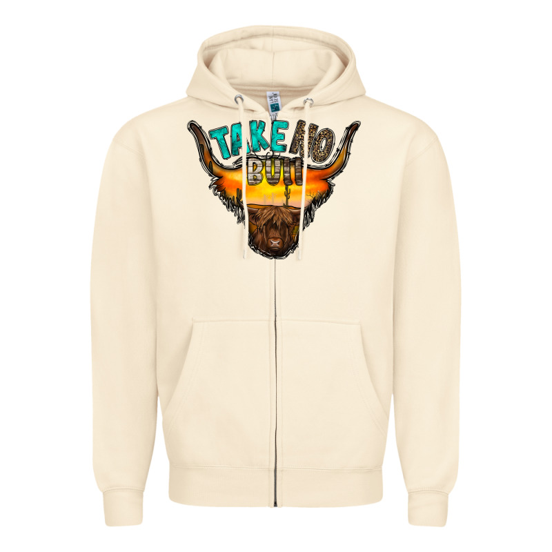 Take No Bull Zipper Hoodie by RacoonDesign | Teevron