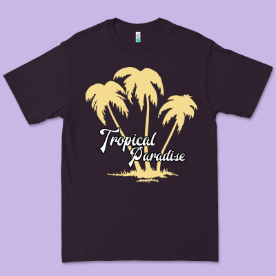 Tropical Paradise Premium Tee Designed By Bettercallsaul