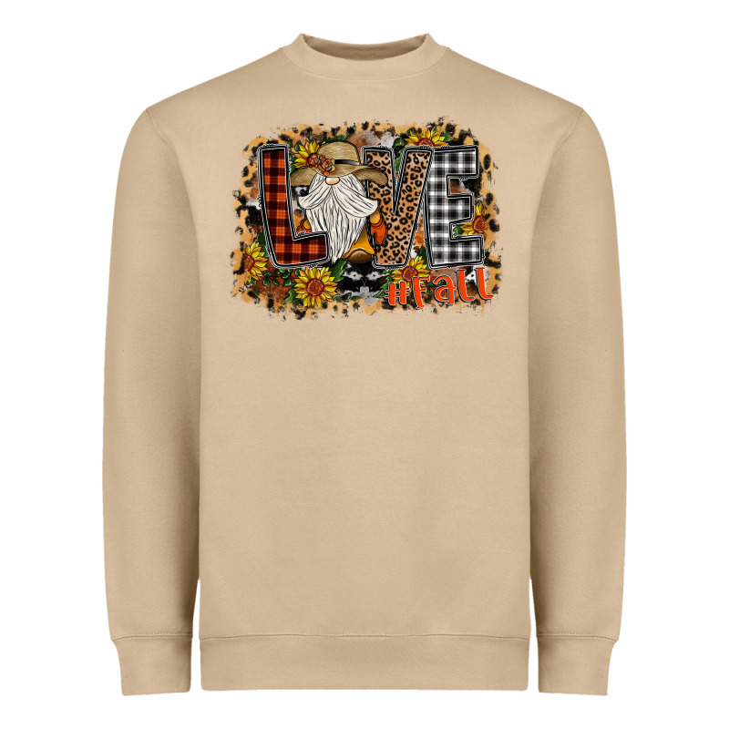 Love Fall Heavyweight Sweatshirt by CowhideDigitalArt | Teevron