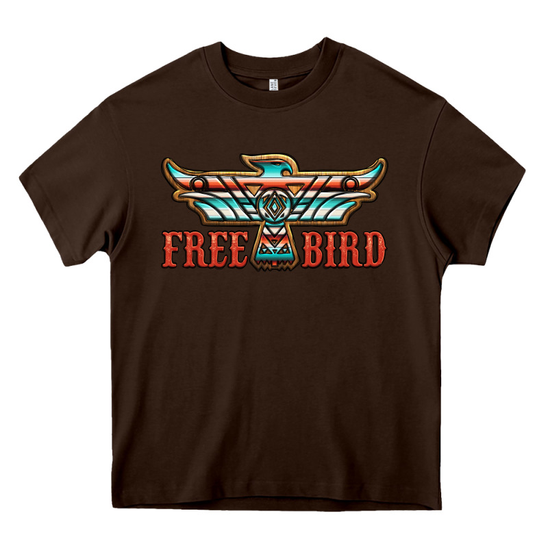 Thunderbird Free Bird Heavy Core Tee by JahusDesignShop | Teevron