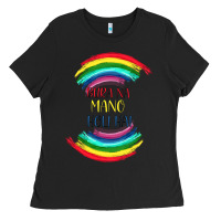 Black BURA NA MANO HOLI HAI Ladies Tee - Bettercallsaul