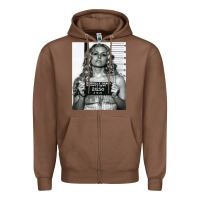 Chestnut Sheri moon zombie baby firefly the devils rejects art print mugshot de Zipper Hoodie - trangStudio