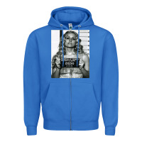 True Royal Sheri moon zombie baby firefly the devils rejects art print mugshot de Zipper Hoodie - trangStudio