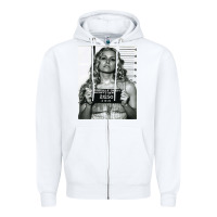 Sheri Moon Zombie Baby Firefly The Devils Rejects Art Print Mugshot De Zipper Hoodie | Teevron
