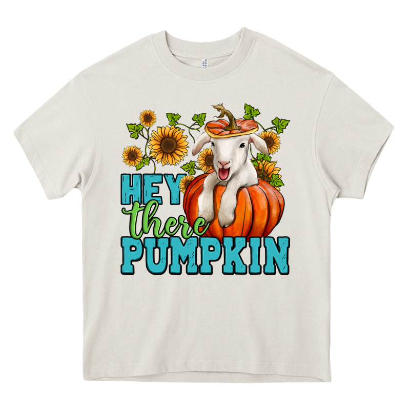 Hey There Pumpkin Lamb Heavy Core Tee by Jasminsmagicworld | Teevron