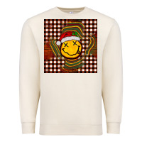 Sandshell Christmas smiley face Premium Sweatshirt - BarkalooDesign