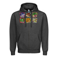 Charcoal Heather The Land Before Time Collection GIFT Zipper Hoodie - trangStudio