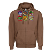 Chestnut The Land Before Time Collection GIFT Zipper Hoodie - trangStudio