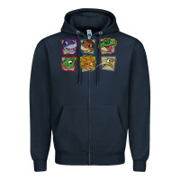 Navy The Land Before Time Collection GIFT Zipper Hoodie - trangStudio