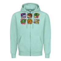 Seafoam The Land Before Time Collection GIFT Zipper Hoodie - trangStudio