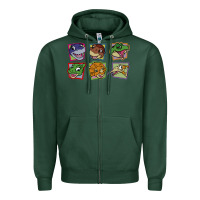 Sports Green The Land Before Time Collection GIFT Zipper Hoodie - trangStudio
