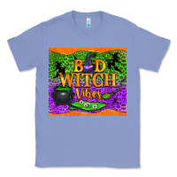 Colony Blue Bad witch vibes Classic Tee - NancyCooperArtShop