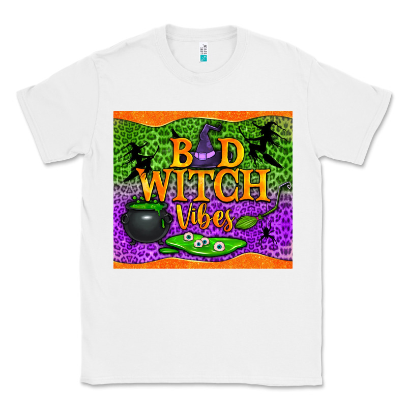 Bad Witch Vibes Classic Tee by NancyCooperArtShop | Teevron