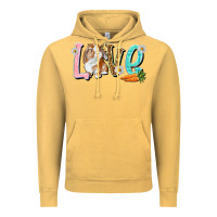 Vintage Mustard Love Easter Rabbit Easter Day Vintage Hoodie - HowdyJamesFarm