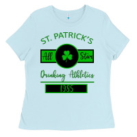 Baby Blue Drinking Athletics Ladies Tee - Bettercallsaul