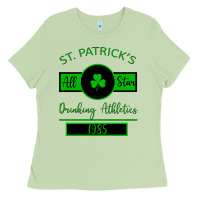 Matcha Drinking Athletics Ladies Tee - Bettercallsaul