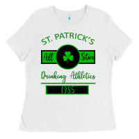 White Drinking Athletics Ladies Tee - Bettercallsaul