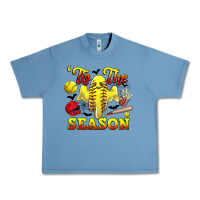 Pebble Blue tis the season softball halloween Urban Heavy Tee - CowGirlArtShop